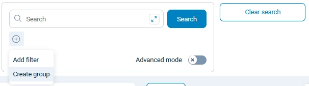 NXLog Platform add new filter group