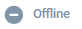 Agent status - Offline