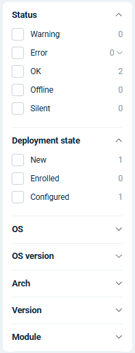 NXLog Platform agent filtering