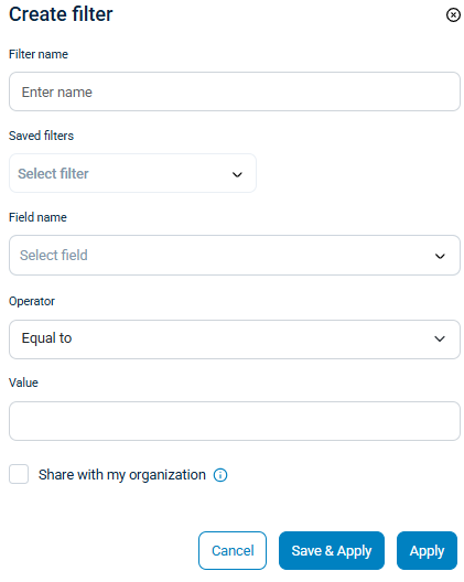NXLog Platform create a log filter