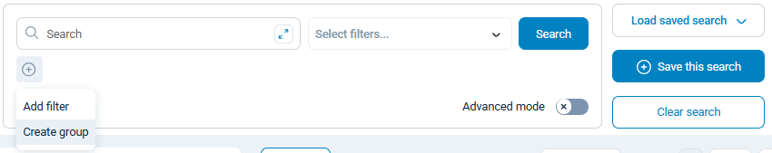 NXLog Platform add new filter group